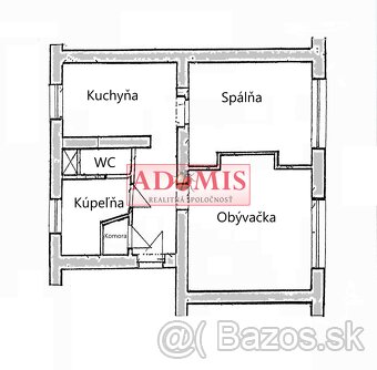 Prenájom 2izbový byt 56m2,Jilemnického ulica,Košice bližsie  - 16