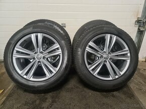 ZIMNA SADA 5X112 R19 TOUAREG +ZIMNE PNEU 255/55 R19 - 16