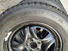 Zimné pneu a disky 225/65 R17 - 16