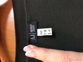 ARMANI originál dámsky cardigan 38/40 - 16