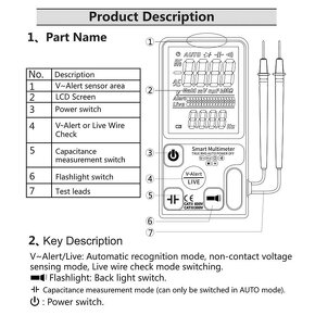 Smart Multimeter BSIDE ADMS9CL - 16