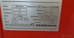 elektrocentrála ZENESSIS na zemný plyn/prop.bután - 16