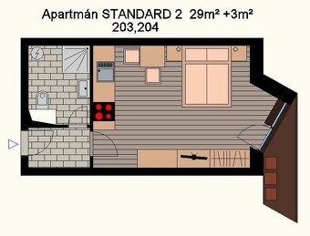 Exkluzívny investičný byt v zabehnutom projekte ApartmányTRI - 16