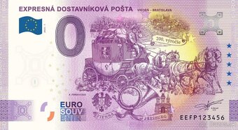 0 € / 0 euro souvenir bankovky 2023 - 16