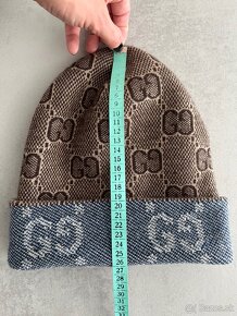 Nová Gucci obojstranná beanie čiapka, pc 480usd - 16