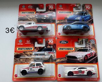 Hot Wheels / Matchbox mix (posledné kusy) - 16