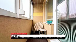 Prerobený 4 izbový byt, Hlboká, Nitra + 3D - 16