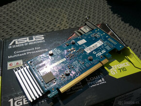 ASUS GT710-SL-1GD5, 1GB/32bit, GDDR5, VGA, DVI, HDMI - 16