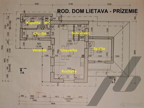 Prenájom 5 izbový rodinný dom - Lietava - 16