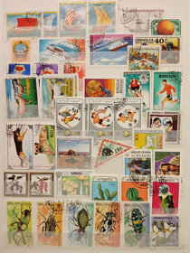 Poštové známky rôzne - 16