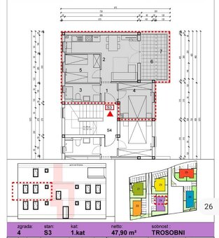 CHORVÁTSKO - Nové 3-izbové apartmány - GREBAŠTICA - 16