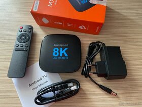 Android 13 8K ULTRA HD TV Box TRANSPEED MX 4/32GB - 16