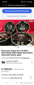 5x112 r18 8,5J et43 original pre MB - 16