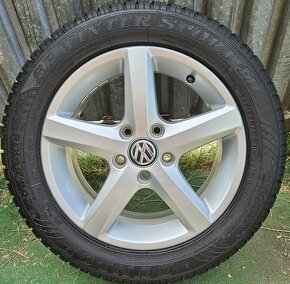 Atraktívna, originálna zimná sada VW - 5x112 r16+205/55 r16 - 16