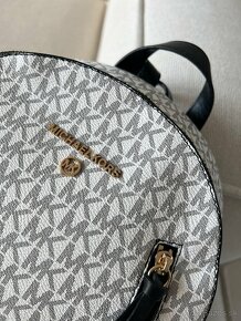 Michael Kors kabelka - ruksák biela - 16