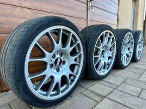 5x120 R19 BBS + letné pneu - 16