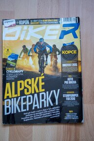 Staršie časopisy Biker (18x) a Cyklomag (3x) 2010-2016 - 16