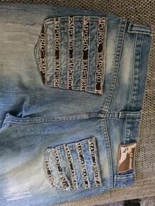 Panske jeansy Armani jeans oversize a M&D - 16