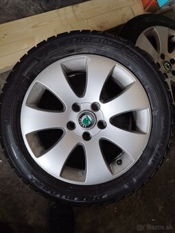 5x112 R16 zimný set 205/55 R16 ALU Disky - 16