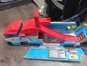 Tlapková Patrola - Paw Patrol Transporter dráha 2v1 - 16