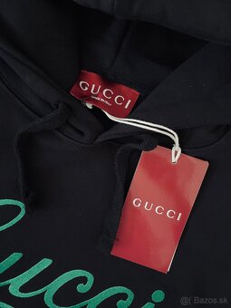 Pánska, čierna mikina GUCCI - 16