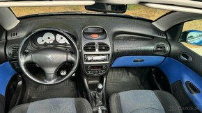 Peugeot 206 CC Cabrio 1,6 benzín 80kW - 16