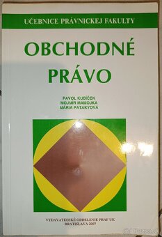 Právnická literatúra a učebnice k VŠ právo - 16