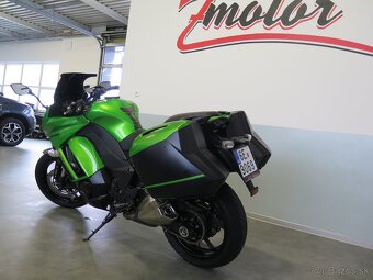 Kawasaki Z1000SX, kufry, 2014 - 16