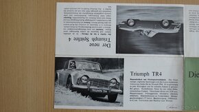 Prospekty Rover, Triumph, TVR, Lotus - od 50. let. - 16