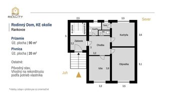 Rankovce - Veľký pozemok 4147 m², k tomu pôvodný RD zadarmo - 16