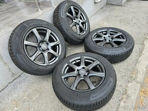 Zimná sada Audi, VW, Škoda, Seat 5x112 R17 pneu 215/65 R17 - 16