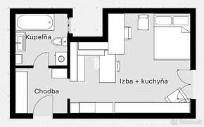 Rezervované - 1i (33m2) v SRDCI HLAVNÉHO MESTA -ideál na AIR - 16