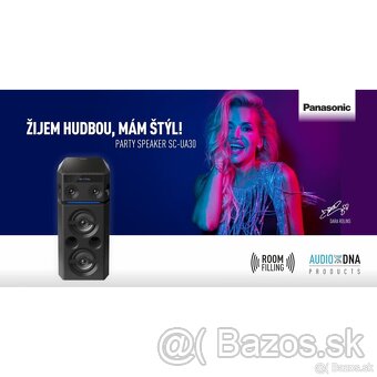 bezdrôtový párty reproduktor Panasonic SC-UA30E - 16