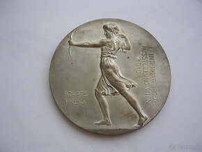 AE postr. medaila 1910 I.medzinárodná lovecká výstava Viedeň - 16
