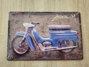 Retro plechové cedule JAWA - 16