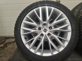 SEAT 5X112 R17 +ZIMNE PNEU 225/45 R17 - 16