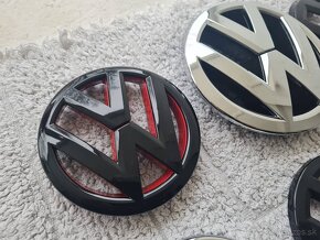 Farebné a chrómové znaky / emblémy / logo na VOLKSWAGEN - 16