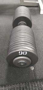 Profi jednoruční činky 2-100kg - 16