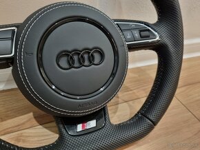 AUDI RS PERFOROVANY ZREZANY VOLANT MULTIFUNKCNY - 16