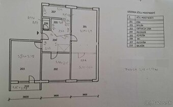 4 IZBOVÝ BYT, 85M2, KPT. JAROŠA, DARGOVSKÝCH HRDINOV,LODŽIA - 16