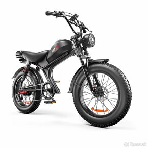 Štýlový fat ebike Emoko,20x4..0",1000W,20Ah 960Wh,50km/h,80k - 16