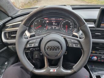 AUDI VOLANT KARBONOVY - zkoseny - karbon A3 A4 A5 B9 Q3 Q5 - 16