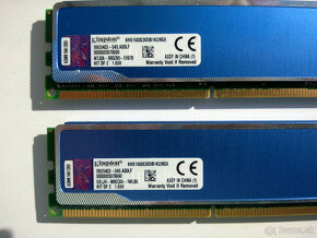 Kingston DDR3 4GB HyperX Blu 1600 MHz CL9 - 16