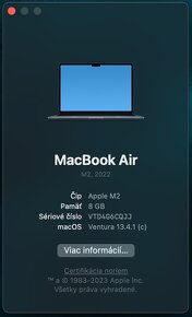 MacBook Air M2 - 16