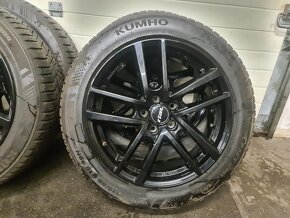 5X112 R18 BLACK-RIAL-GERMANY+ ZIMNE PNEU 215/55 R18 - 16