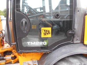 JCB TM 220 4X4 čelný nakladač. bager 2015 - 16