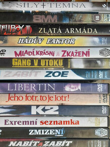 Na predaj DVD filmy - 16