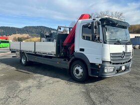 MB Atego 1527/ 2015/ Valník/ Hydraulická ruka HMF1120 K5 +DO - 16