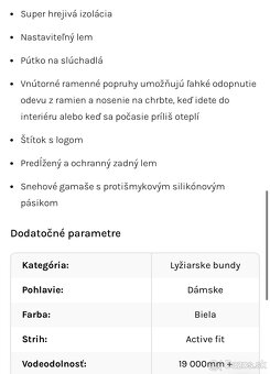 LUHTA dámska lyžiarska bunda - 16