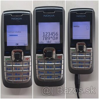 NOKIA 2626 2610 sivá 2610 čierna 2310 modrá 2310 biela 2600c - 17